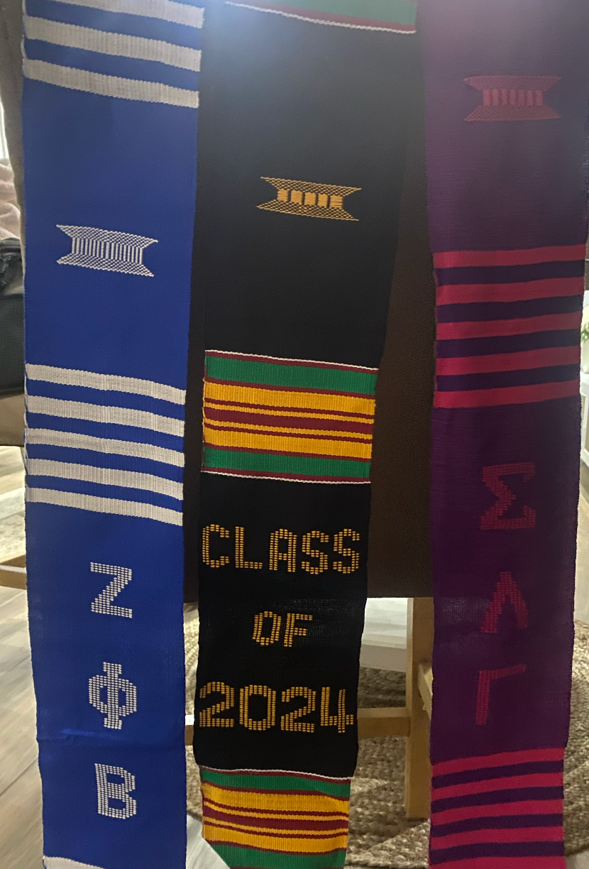 Gamma Purple Kente Stole (Coming Soon)